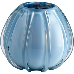 Artic Chill - Large Vase - 10.75 Inches Wide by 8.75 Inches High