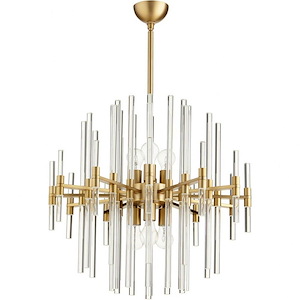 Quebec - six Light Pendant - 26.25 Inches Wide by 26.75 Inches High - 844100