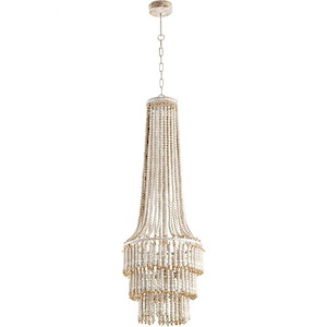 Cascade - Three Light Pendant - 15 Inches Wide by 42.25 Inches High