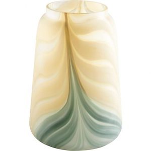 Hearts Of Palm - Medium Vase - 7.75 Inches Wide by 11.5 Inches High