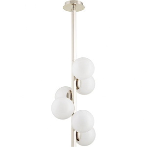 Atom - six Light Pendant - 15 Inches Wide by 29.5 Inches High - 844210