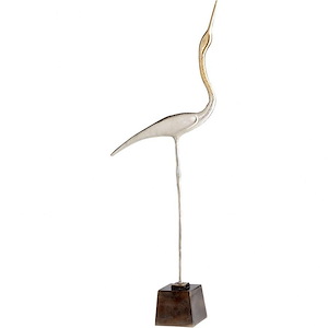 shorebird - sculpture #1 - 5.75 Inches Wide by 44.25 Inches High