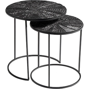 Quantum - Nesting Table (set Of 2) - 19 Inches Wide by 20 Inches High