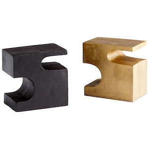 Two-Piece - 10 Inch Bookend (set Of 2)