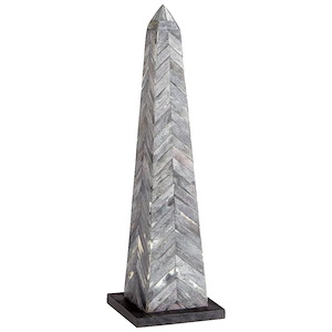 Herring Obelisk - sculpture - 6 Inches Wide by 20.25 Inches High