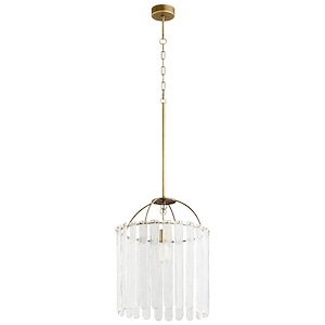 Linden - One Light Pendant - 17.5 Inches Wide by 51.5 Inches High