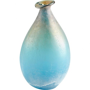 sea Of Dreams - Vase-11.25 Inches Tall and 6.75 Inches Wide