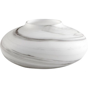 Moon Mist - Vase-6 Inches Tall and 14 Inches Wide - 1106374