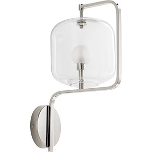 Isotope - 7W 1 LED Wall sconce - 6.75 Inches Wide by 16 Inches High
