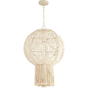 Terraluz - 1 Light Chandelier-33 Inches Tall and 19.5 Inches Wide