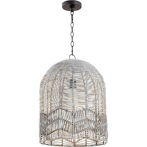 Vagabond - 1 Light Pendant-26 Inches Tall and 16 Inches Wide