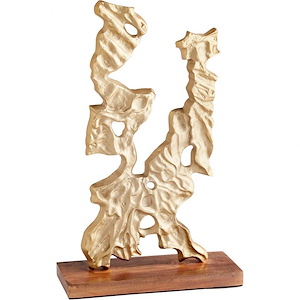Ornate Abstraction - sculpture-20.5 Inches Tall and 5.75 Inches Wide