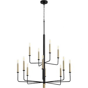Apollo - 12 Light Chandelier - 33 Inches Wide by 33 Inches High