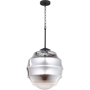 Muir - 1 Light Pendant - 16 Inches Wide by 18 Inches High