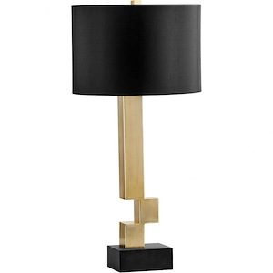Rendezvous - 12W 1 LED Table Lamp - 15 Inches Wide by 31.25 Inches High
