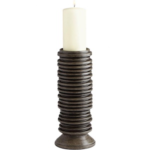 Provo - Large Candleholder - 5 Inches Wide by 12 Inches High