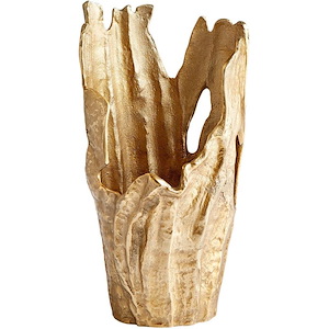 Pyroclastic Monochrome Vs - Vase-18 Inches Tall and 9.25 Inches Wide
