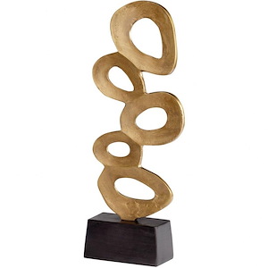 Chellean Lux #1 - sculpture-23 Inches Tall and 3.5 Inches Wide