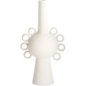 Ringlets - small Vase-18 Inches Tall and 4.75 Inches Wide