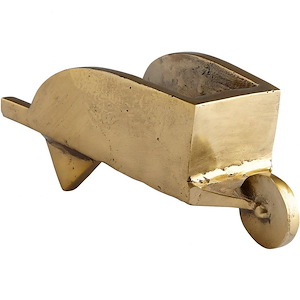 Wheelbarrow Token - sculpture-3 Inches Tall and 3.5 Inches Wide