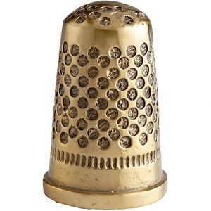 sewing Thimble Token - sculpture-6.25 Inches Tall and 4 Inches Wide