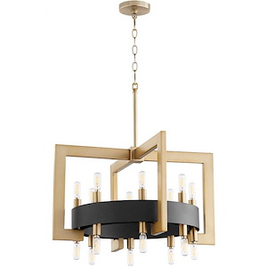 Archibald - 16 Light Chandelier-15.5 Inches Tall and 24 Inches Wide