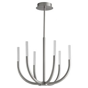 Presto - 30W 6 LED Chandelier-19.5 Inches Tall and 22.25 Inches Wide
