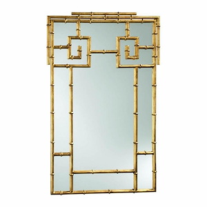 Bamboo Mirror-1 Inches Tall and 23.5 Inches Wide