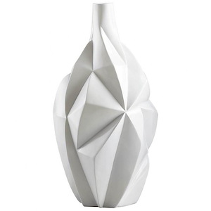 Glacier - Medium Vase-16 Inches Tall and 9 Inches Wide