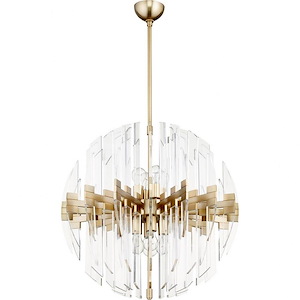 Zion - 8 Light sphere Pendant-24.5 Inches Tall and 27 Inches Wide - 1106308