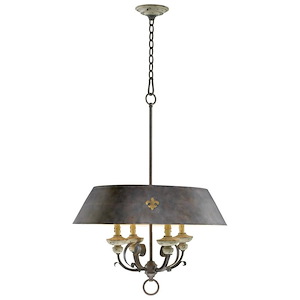 Provence - Four Light Pendant - 25 Inches Wide by 37.5 Inches High - 218285