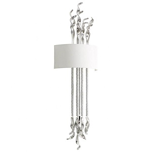 Islet - 2 Light Wall sconce-7.25 Inches Tall and 17 Inches Wide