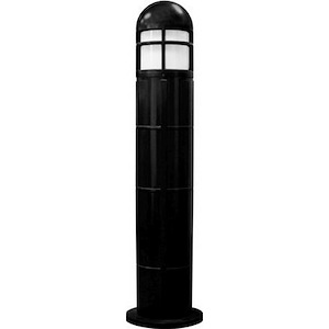 LED Fiber G Open Cage Bollard-44.5 Inches Tall and 10.25 Inches Wide