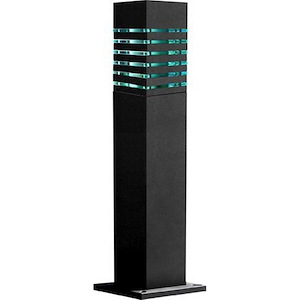 LED Steel Squared Bollard-42.31 Inches Tall and 9.81 Inches Wide
