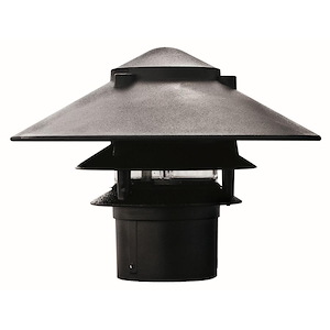 10 Inch 4W 72 LED 3-Tier Pagoda Light with 3 Inch Base