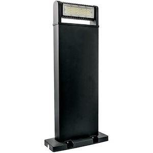 60W LED Cast Aluminum Tilting Bollard-28.56 Inches Tall and 13 Inches Wide