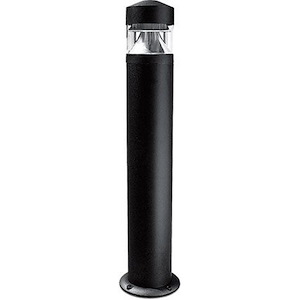 12W LED Cast Aluminum Clear Bollard-41.88 Inches Tall and 9.25 Inches Wide