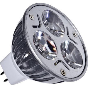 2.05 Inch 12V 3W Hight Power 3 2700K MR16 LED Replacement Lamp