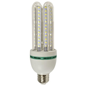 7 Inch 85- 265V 16W 3000K Tubular Light E26/Medium Base Replacement Lamp