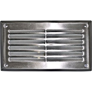 One Light 13W Louvered Down Step Light