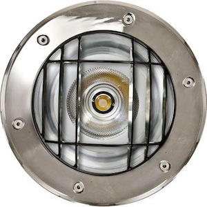 10.25 Inch 18W 1 LED In-Ground Spot Well Light with Grill