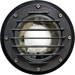 10.5 Inch 12W 1 LED Medium In-Ground Well Light with Grill