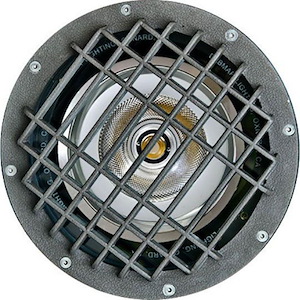 13.75 Inch 18W 1 LED In-Ground Spot Well Light with Grill