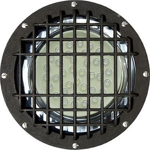 15 Inch 40W 1 LED In-Ground Flood Well Light with Grill