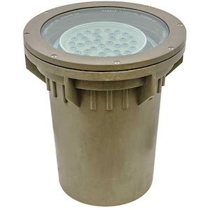 14 Inch 40W 1 LED In-Ground Flood Well Light