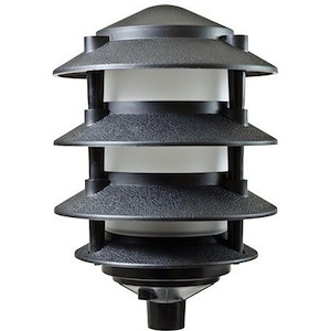 One Light 40W 4-Tier Pagoda Light With 6 Inch Top
