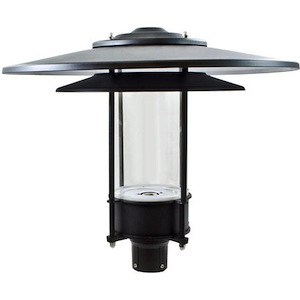 21 Inch 20W 1 LED Large Hat Top Post Mount