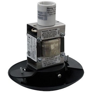 Globe Holder W/Lamp Black 13W Dl-S13-Gu24 120V