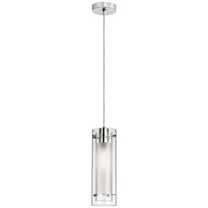 Pasha - 1 Light Pendant In Modern Style-19.75 Inches Tall and 4.75 Inches Wide