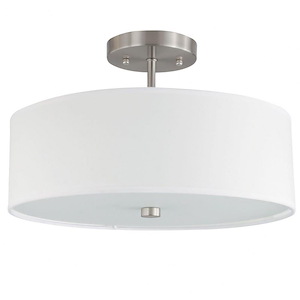 Everly - 3 Light Semi-Flush Mount